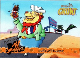 1995 Fleer Ultra MTV Animation Brothers Grunt Uncle Stumpy Card No. 81 - $24.95