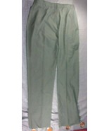 NWT&#39;S WOMAN&#39;S CLASS A DRESS SLACK/PANTS GREEN 489 POLYESTER AND WOOL SER... - $33.34 CAD