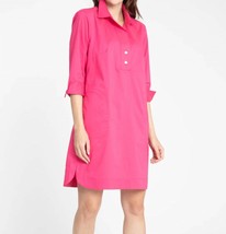 Hinson Wu aileen 3/4 sleeve button back dress in Magenta - size S - £114.53 GBP