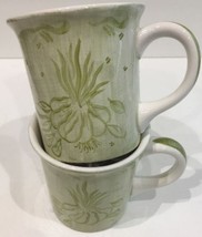 Trish Richman At Home Decorative Housewares Coffee Mug 2 Garden Vegetable Garlic - $24.74