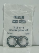 Hubbell Raco 1&quot; to 3/4&quot; Reducing Washer 1367B2 12-Pack - £30.30 GBP
