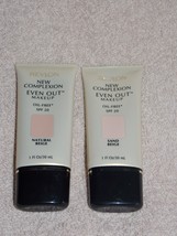 Revlon New Complexion Even Out SPF 20 CHOOSE YOUR COLOR Makeup Oil-Free ... - $12.99