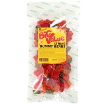 Enjoy Big Value Li Hing Gummy Bears 14 Ounce (Lot Of 4 Bags) - £63.11 GBP