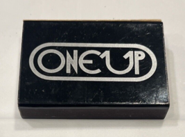 One Up Black Matchbox  Unstruck? - $3.95