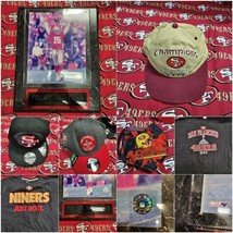 &quot;Vintage 49ers Combo Pack - Hats, Shirt, Plack, and More - Rare Collectors Item&quot; - £149.13 GBP