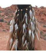 Bohemian Long Feather Headband Feather Hair Accessory - $27.41 CAD