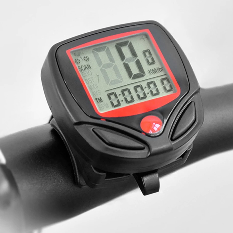 Bike Speedometer, Waterproof Wired Digital Bike Ride Odometer Bicycle Cycling Sp - $36.88