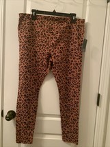 1 Pc Wild Fable Women&#39;s Plus Leopard Animal Print Pants Yoga Workout Size XXL - £32.72 GBP