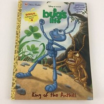 Disney Pixar A Bug&#39;s Life Coloring Activity Book King Of The Anthill Vintage 90s - £17.02 GBP