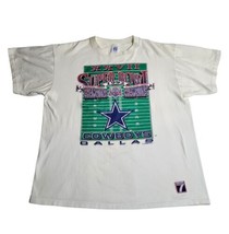 Vtg Logo 7 1992 Super Bowl XVII Champions Dallas Cowboys T-Shirt Men&#39;s XL - £43.80 GBP