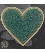Heart in Blue Iron On Patch Applique Embellishment - $5.47 CAD