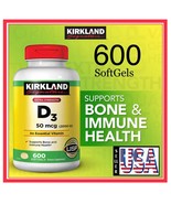 D3 VITAMIN, Kirkland Signature Extra Strength VITAMIN D3 2000 IU, 600 So... - $24.88