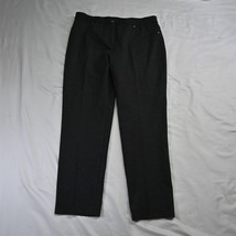 Chico&#39;s 3 / 16 Short Charcoal Gray Ponte 5 Pocket Straight Dress Pants - £19.55 GBP