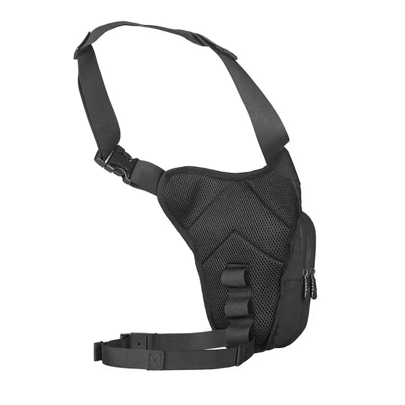 Motorcycle Hard Shell Thigh Bag With Leg Strap - Multifunctional Outdoor Trave - £20.79 GBP