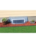 Window Well Cover Straight Bubble, Economy 39 in. W x 13 in. D x 15 in. ... - $21.99