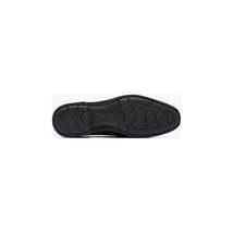 Men's Stacy Adams Pelton Moc Toe Slip On Work Shoes Black Suede 25601-008 image 3