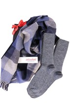 BestSockDrawer Alpaca wool scarf and ALPAKA socks gift box for men - £78.46 GBP
