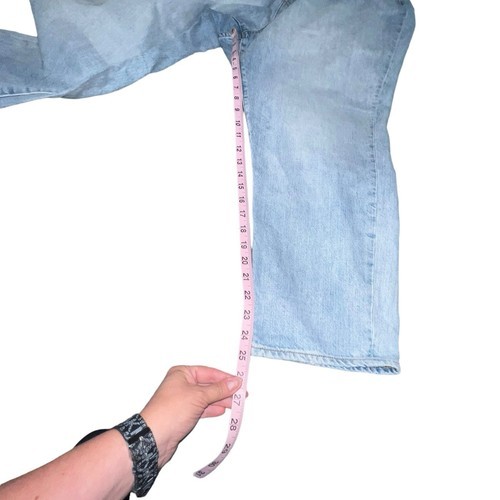 Madewell The Curvy Perfect Vintage Jean Women's Size 35 Blue Cotton Denim Crop Item image 7