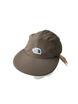 The North Face Class V Camp Hat Cap Taupe Green 5 Panel Flash Dry Hiking - $27.49