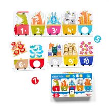 Banana Panda - Make-a-Match Puzzle Number Train - includes 30 Large Piec... - £16.56 GBP