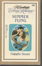 Stone, Natalie - Summer Fling - Candlelight Ecstasy Romance - # 288 - £1.59 GBP