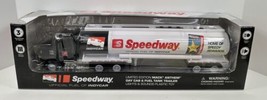 Speedway Fuel Tank Trailer Truck Lights Sounds IndyCar 2019 In Box - £19.45 GBP