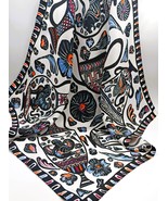Painted Premium Silk Scarf Bandana Greek Pottery Vase inspired by Ancien... - £57.69 GBP