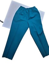 Women&#39;s Alfred Dunner Classic pullon pants Green Size 14 - £8.49 GBP
