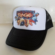 Vintage Primal Rage Hat Gaming Trucker Hat snapback Black Cap Summer New Gamer - $17.63