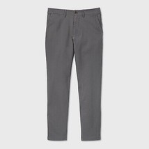 Men&#39;s Every Wear Athletic Fit Chino Pants - Goodfellow &amp; Co Thundering Gray - £17.29 GBP