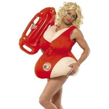 Baywatch Costume Adult Red 36735 - £49.31 GBP