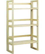 Natural Casual Home 3-Shelf Folding Student Bookcase, 20.75 Inches Wide. - €52,86 EUR
