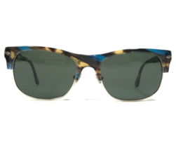 Persol Sunglasses 3034-S 973/31 Blue Brown Tortoise Frames with Green Lenses - $214.76