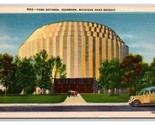 Ford Rotunda Dearborn Michigan MI Linen Postcard S25 - $1.93