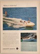 1961 Print Ad Dorsett Ski-Bird 14&#39; Ski Boat &amp; 19&#39; Cruiser Santa Clara,CA - £14.97 GBP