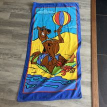 Scooby Doo Beach Towel Vintage Surf Board Cartoon Network 1998 54”x28” J6 - $23.26
