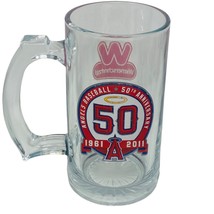 Angels Baseball 50th Anniversary 1961-2011 Glass Cup Wienerschitzel - £7.77 GBP