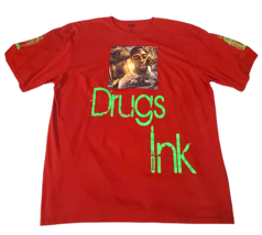 Drungs Ink Rap T Shirt Old School hip hop Size 4XL Tex-a-doe Gasman 254 - $14.95