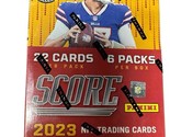 NEW Score Panini 2023 NFL Football Trading Cards Blaster Box 132 Cards T... - $49.49