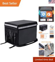 Insulated Bags For Food Delivery XXXL- 20.5" x 16.5" x 16.5", Commercial... - $78.54