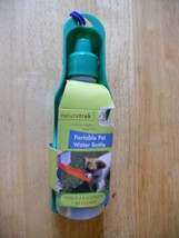 New Naturetrek Portable Pet Water Bottle Nature Trek Holds 8.4 oz - £5.20 GBP