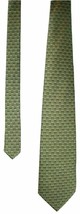 Umberto Bossi Men&#39;s 100% Silk Neck Tie Brown Tan 58&quot;L - £4.88 GBP