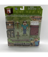 Minecraft Overworld Core Player Survival Pack Series 1 16450 Fully Artic... - £18.87 GBP