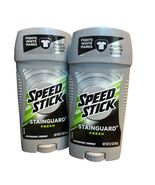 (2) Speed Stick Stainguard Fresh Anti-Perspirant Mens Deodorant 2.7 Read - $49.49