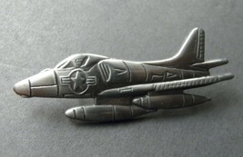 Navy Douglas A4F A-4F SKYHAWK USN Large Lapel Pin Badge 2.5 inches Pewter - £5.85 GBP