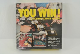 You Win! A Casino Games Guide Learn Craps, Blackjack, &amp; Roulette Janell NIB - $19.24