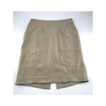 Ivanka Trump Pencil Skirt Womens Size 10 Khaki Tan Knee Length Businesswear - $11.76 CAD