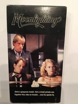Moonlighting VHS 1985 Cybill Shepherd Bruce Willis Romantic Comedy TESTED RARE - £7.94 GBP