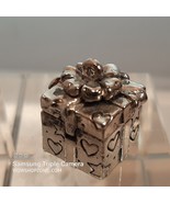 Vintage Rare Brighton Present Gift Prayer Box Treasure Charm Silver Hear... - £38.86 GBP