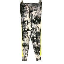 Central Park West Joggers Pants Tie Dye Shimmer Stripe Mid Rise Drawstring Small - £27.24 GBP